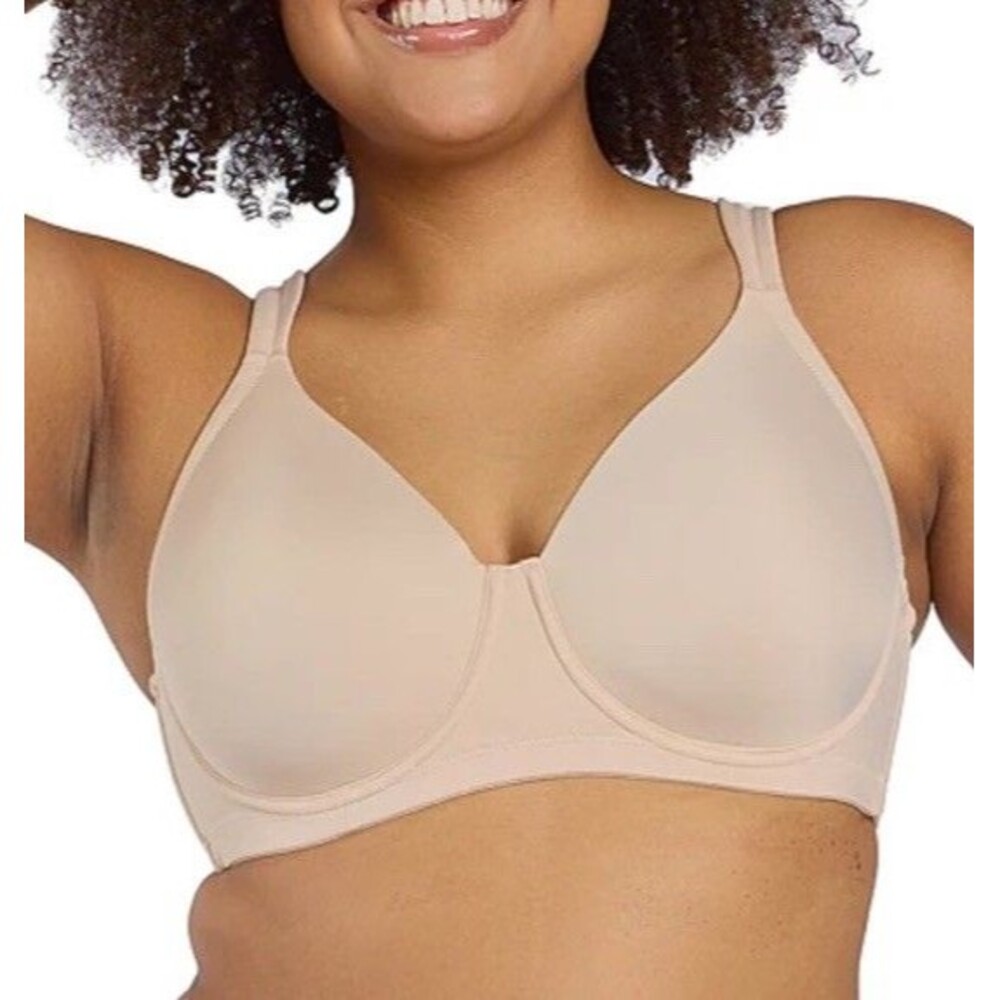 Leading Lady Seamless Full Figure Underwire T-Shirt Bra 52DD Style 5028